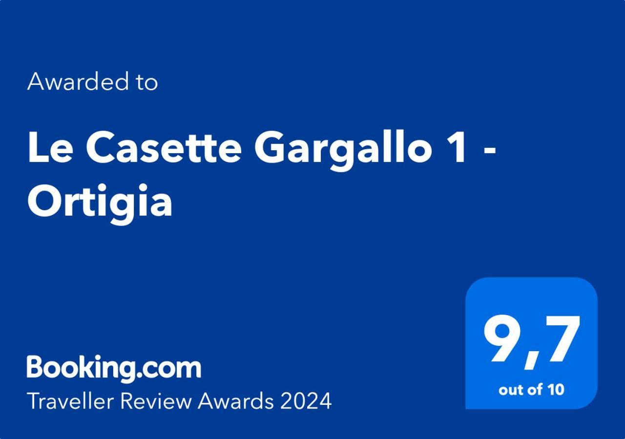 Le Casette Gargallo 1 - Ortigia Сиракузы Экстерьер фото
